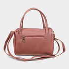 Women's Peach Polyurethane Sling Bag, , small image number null