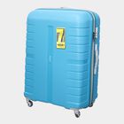 4-Wheel Cyan Polyester Hard Case Trolley, Large, , small image number null