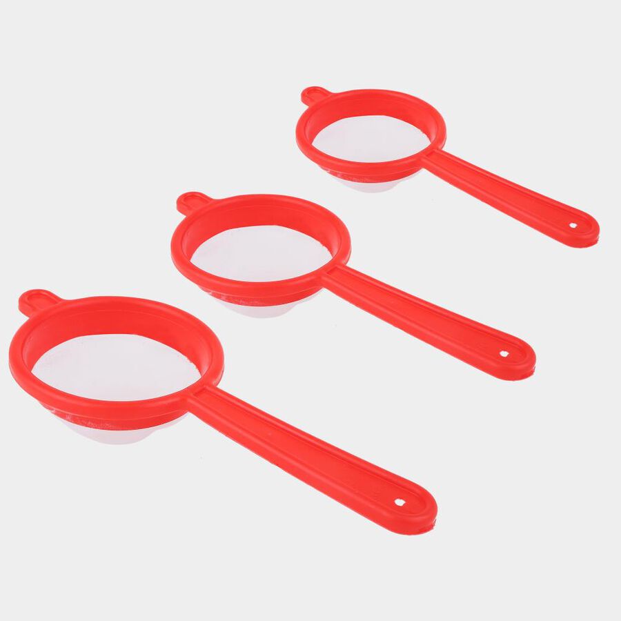 Plastic Tea Strainer Set of 3, , large image number null