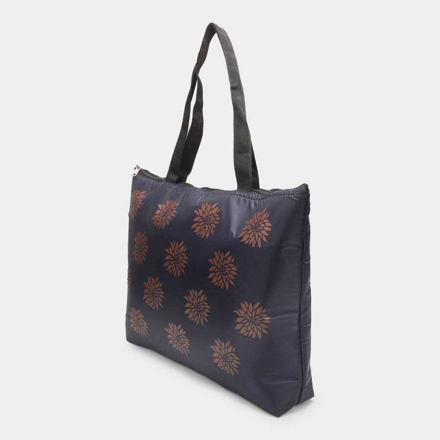 Women's Navy Blue Hand Bag, , large