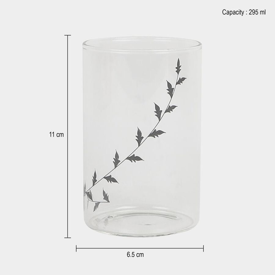 Set of 6 Glass Tumblers, 300 ml, , large image number null