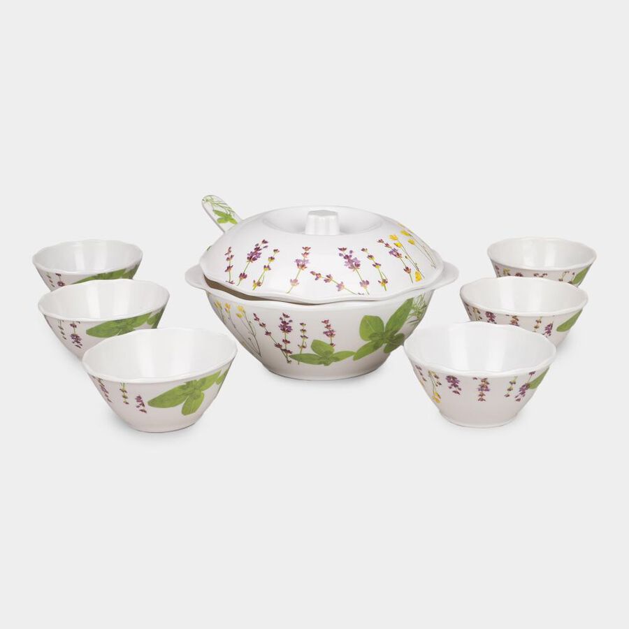  Melamine Snack Set of 7 , , large image number null