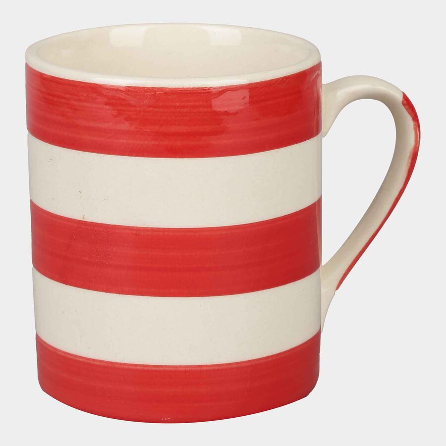 300 ml Stoneware Mug, Hand Painted Colour, , large image number null
