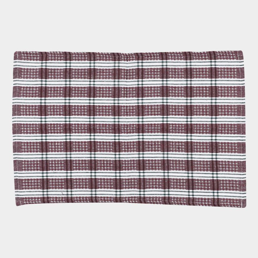 Grey Cotton Kitchen Napkin Set of 3, , large image number null