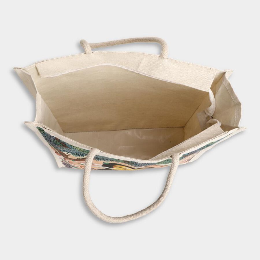 Beige Canvas Bag, , large