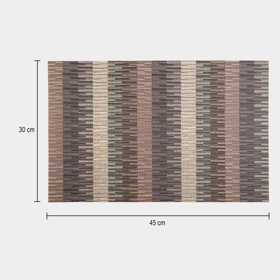 PVC Black Table Mat, , large image number null
