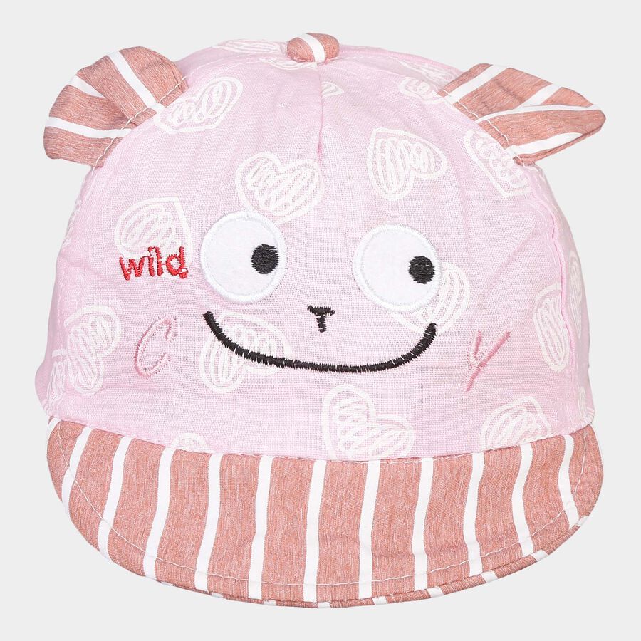 Kids' Pink Nylon Cap, , large image number null