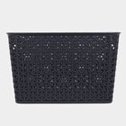 Black Large Plastic Basket, , small image number null