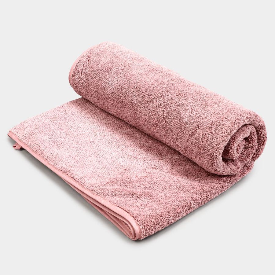 480 GSM Pink Microfiber Bath Towel, , large image number null