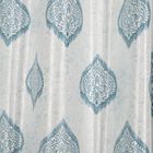 7ft. Light Blue Polyester Door Curtain, , small image number null