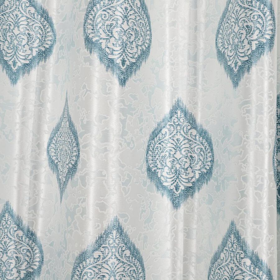 7ft. Light Blue Polyester Door Curtain, , large image number null