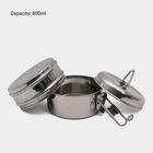 Stainless Steel Clip Tiffin - 2 Pcs., , small image number null