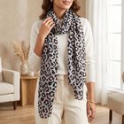 Grey Fabric Scarf, , small