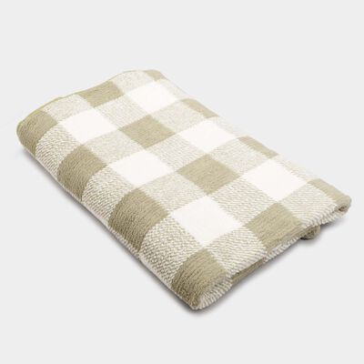 280 GSM Green Microfiber Bath Towel