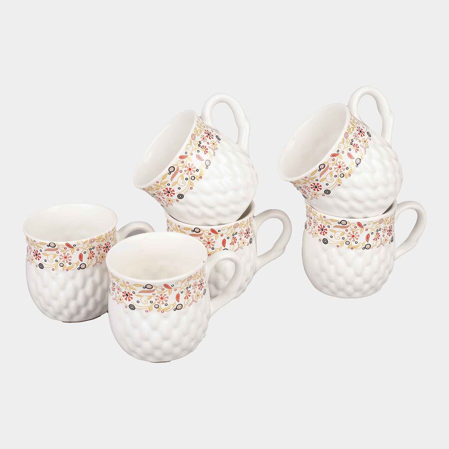 120 ml Stoneware Cup, Set of 6, , large image number null