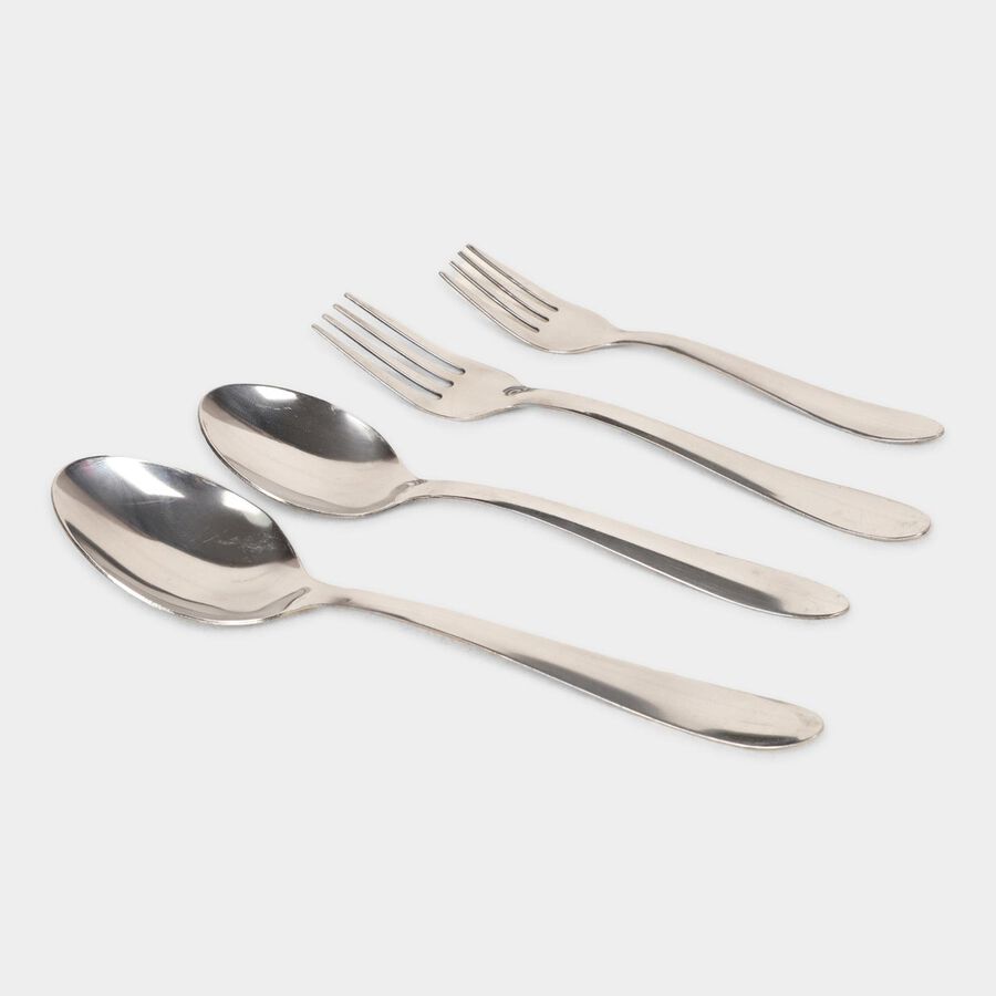 24 Pcs. Steel Cutlery Set, , large image number null