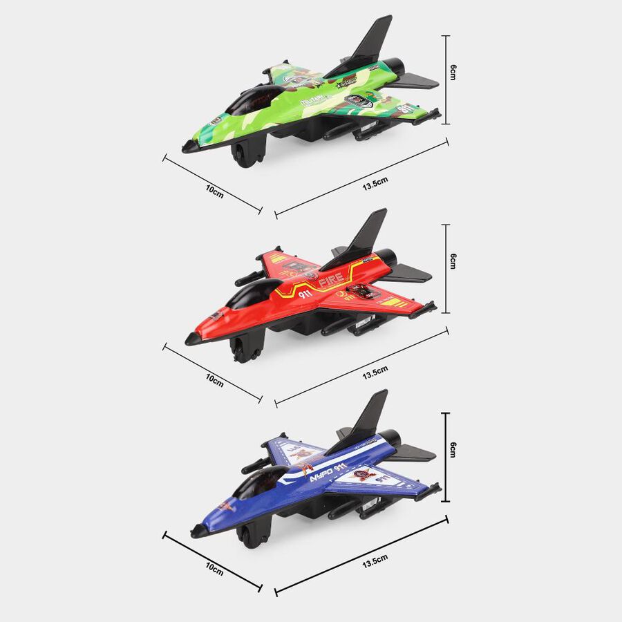 Kid's Plastic Plane Set of 3, , large