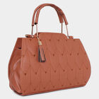 Women Embroidered Tan Handbag, , small image number null