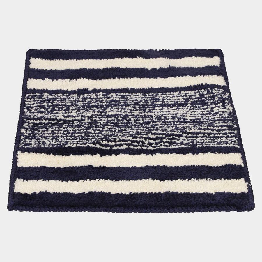 Anti-SKId Blue Polyester Door Mat, , large image number null