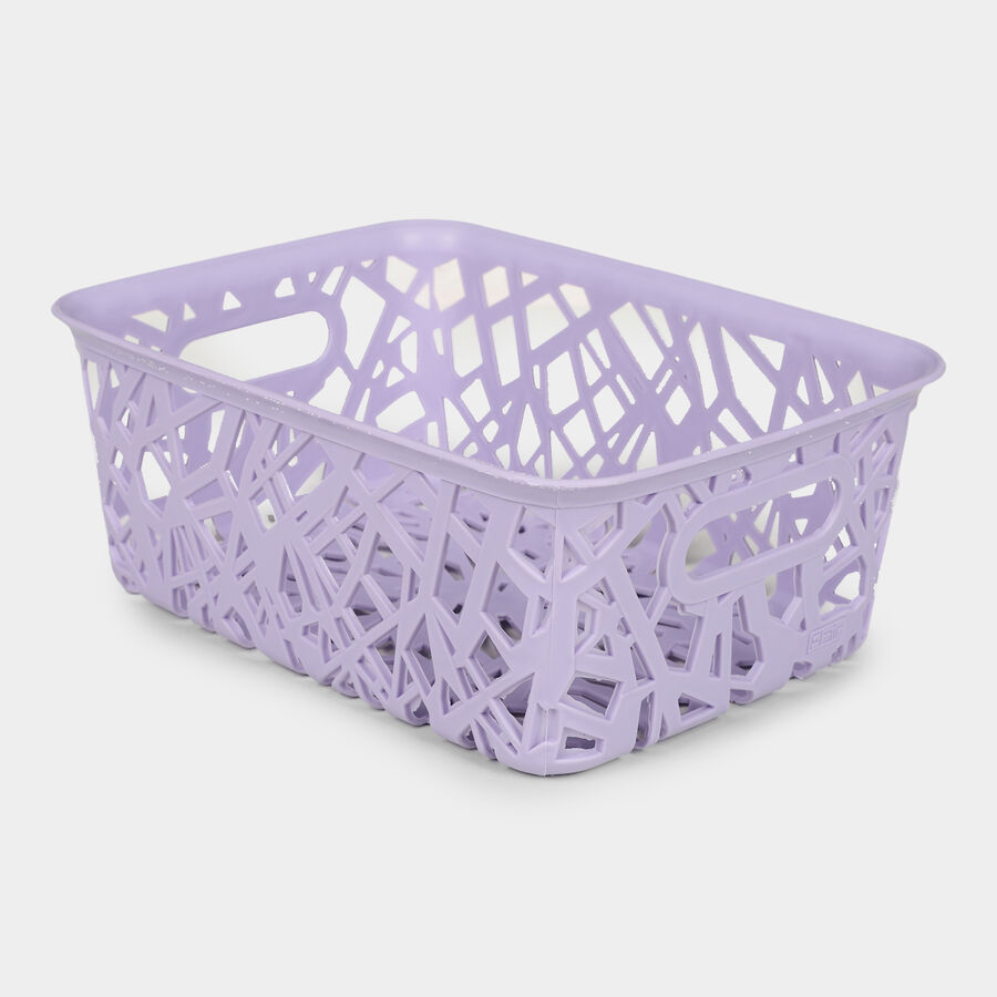 Plastic Zig-Zag Basket, , large image number null
