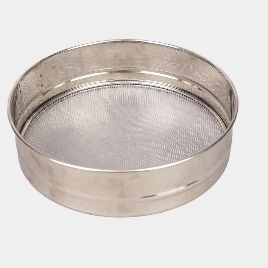 Steel Atta Strainer, 19 cm Dia., , large image number null