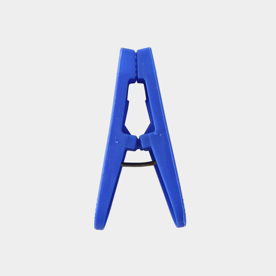 12 Plastic Cloth Clips - Color/Design May Vary, , large image number null