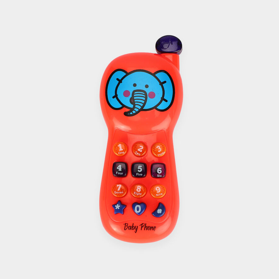 Kid's Elephant Baby Phone Musical Toy, , large