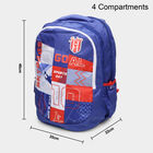 Blue Fabric Backpack, , small