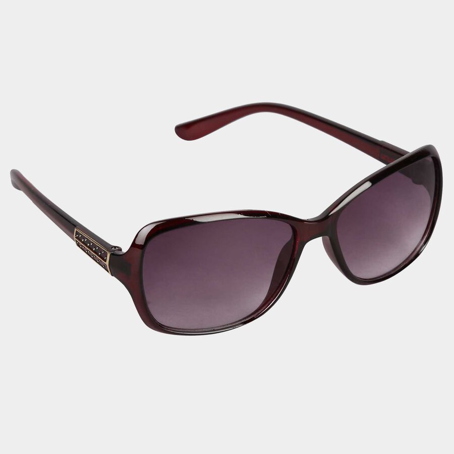 Women's Plastic Gradient Oval Sunglasses, , large image number null