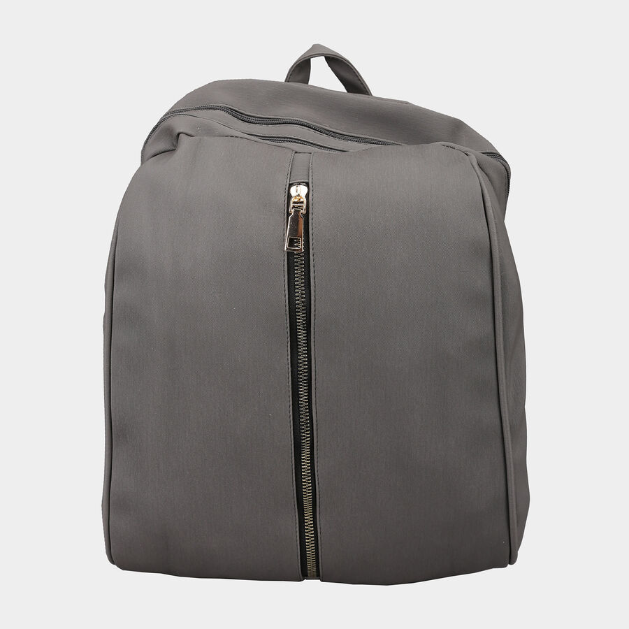 Women Grey Backpack, , large image number null