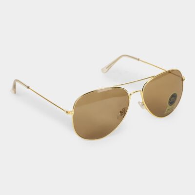 Men's Metal Gradient Aviator/Pilot Sunglasses