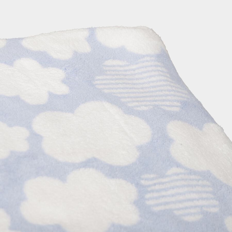 280 GSM Blue Microfiber Baby Towel, , large image number null