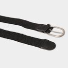 Men's Black Pu Casual Belt, , large