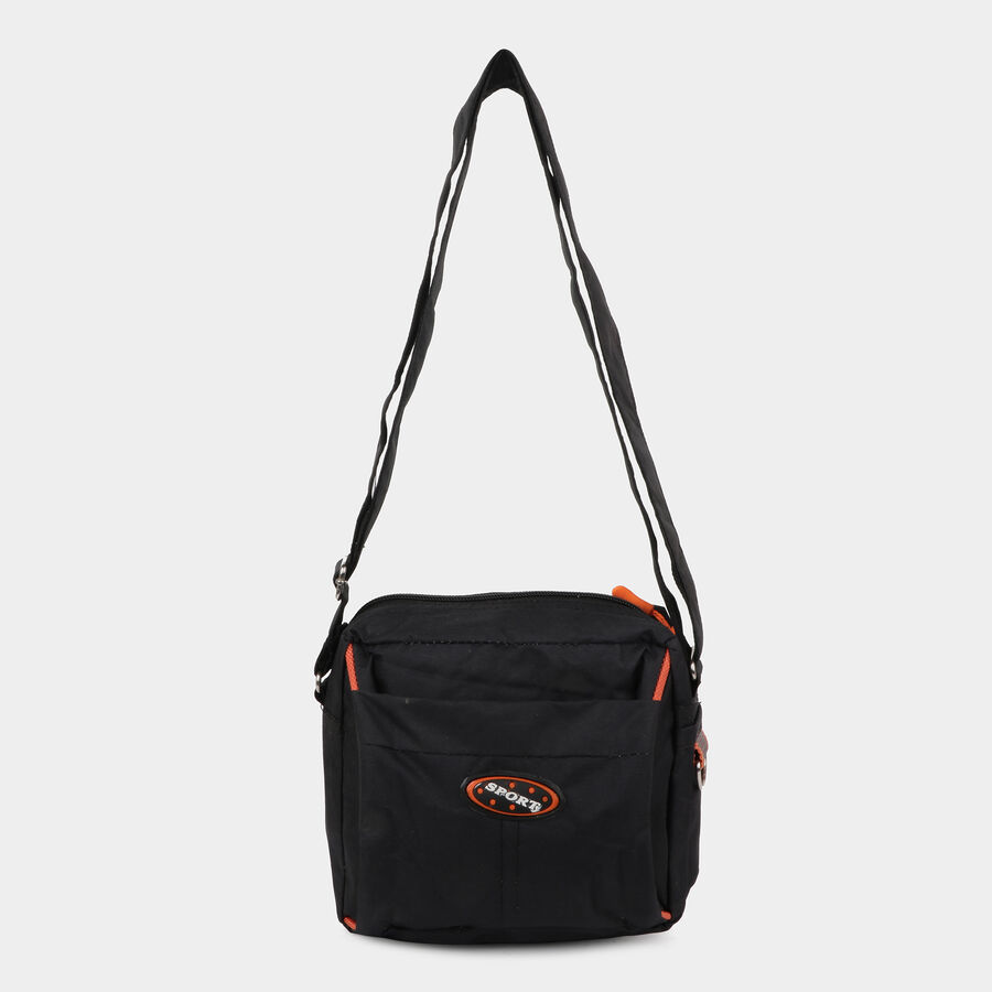 Men's Polyurethane Sling Bag, , large image number null