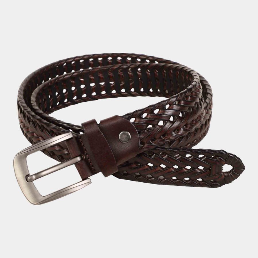 Men's TanLeather Formal Belt, , large