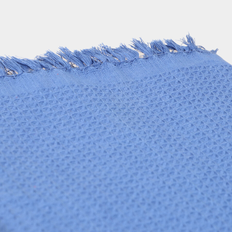 280 GSM Blue Cotton Bath Towel, , large image number null