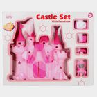 Kid's Light Pink Plastic Doll House, , small