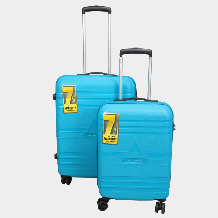 VIP 8 Wheel Hard Case Trolley, 2 pc. Set Small + Medium Vishal Mega