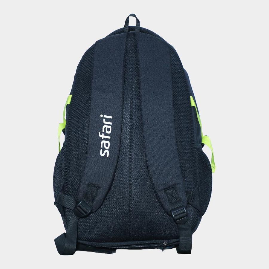 Black Polyester Back Pack, , large