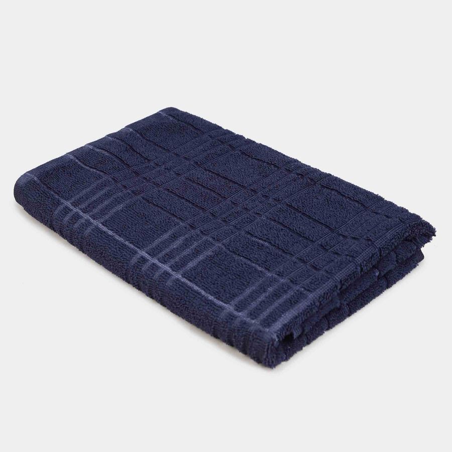 210 GSM Navy Blue Microfiber Bath Towel, , large image number null