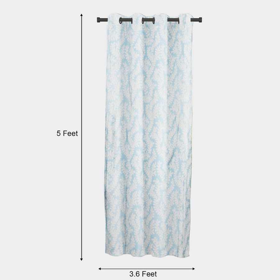 5ft. Dark Blue Window Curtain, , large image number null