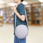 Women's Grey Polyurethane Sling Bag, , small image number null