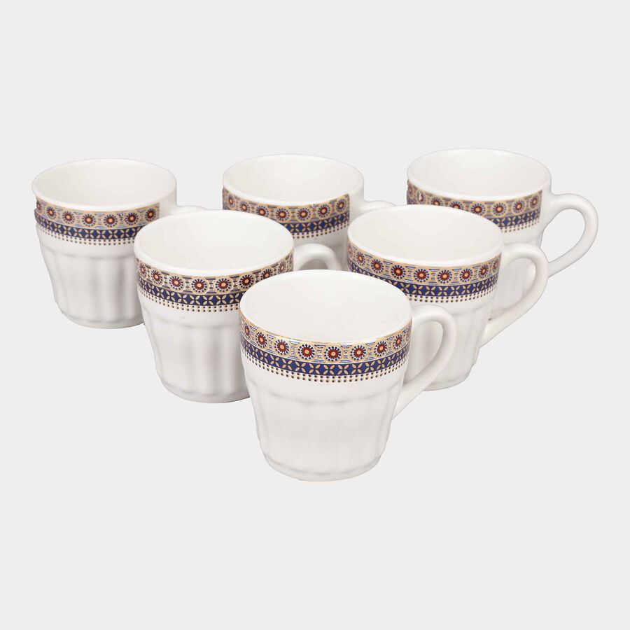 120 ml Stoneware Cup, Set of 6, , large image number null