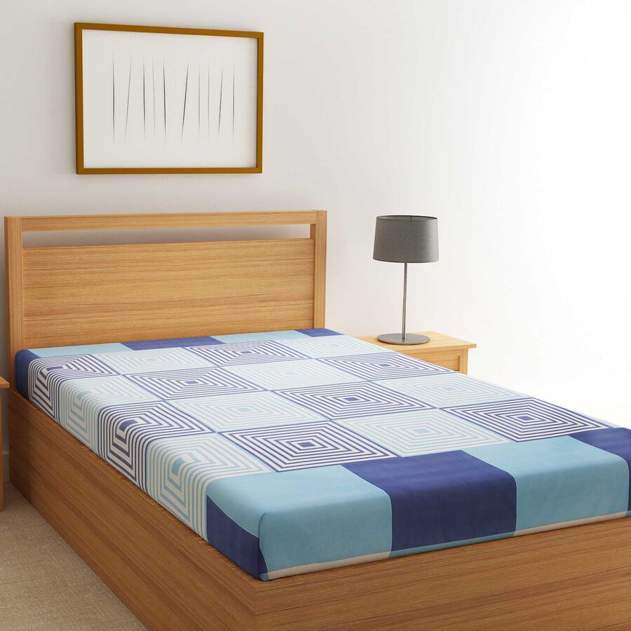 95 GSM Microfiber Single Bedsheet, , large image number null