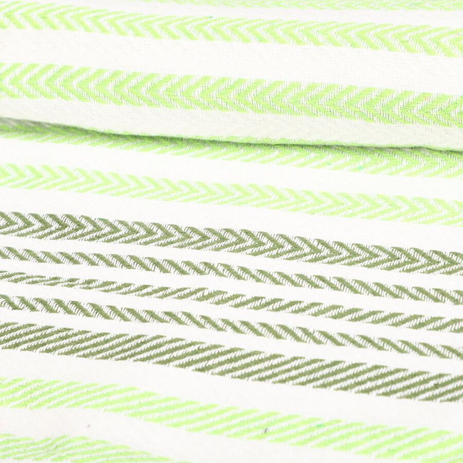220 GSM Green Cotton Blend Bath Towel, , large