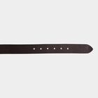Men's Brown Leather Casual Belt, , small image number null