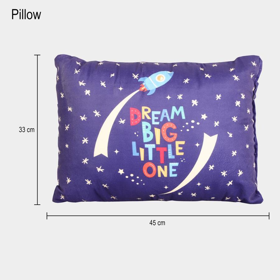 Printed Fiber Pillow, , large