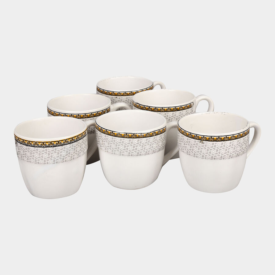 120 ml Stoneware Cup, Set of 6, , large image number null