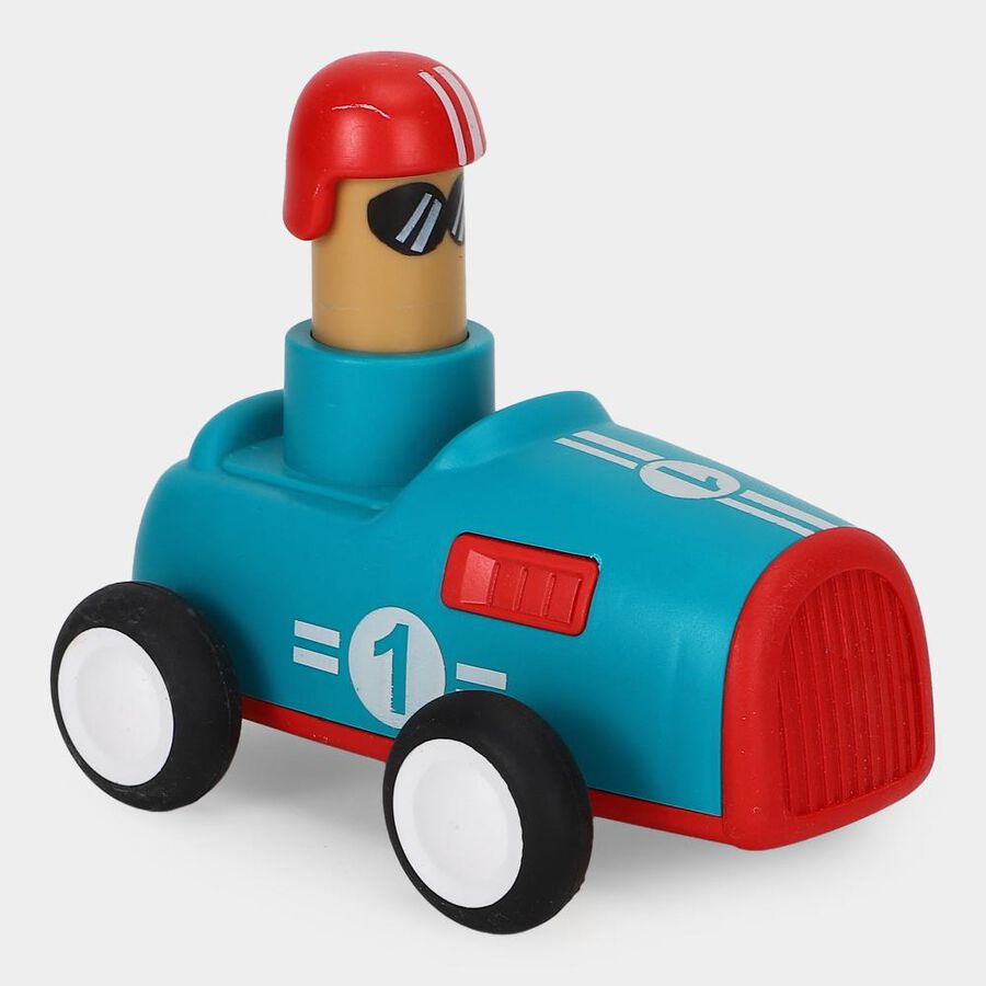 Red Plastic Car, , large