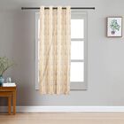 5ft. Bedroom Beige Printed Eyelet Window Curtains, , small image number null
